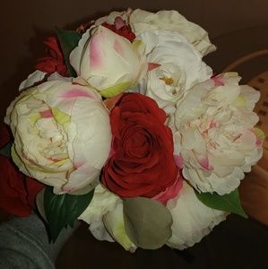 Faux Wedding Flower Bouquet